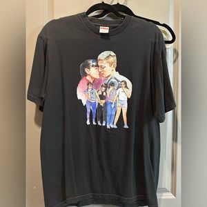 Supreme kissing shirt